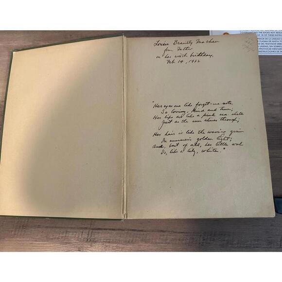 Peter Pan & Wendy by J.M. Barrie 1921 First Illustrated Edition Fairy Tale Book - Picture 2 of 9